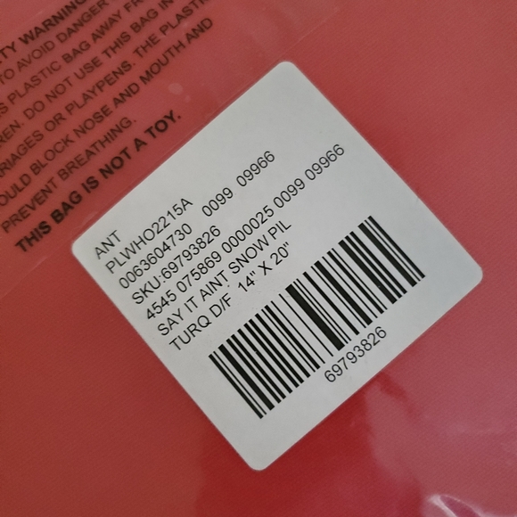 Anthropologie Season's Greetings Hooked Pillow- multi-colored - Picture 8 of 13